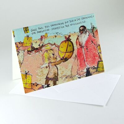 100 tarjetas de felicitación de Navidad y Pascua con sobres.
