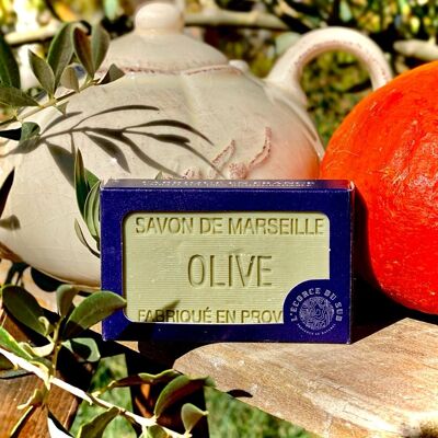 Savonnette 100g à l'huile d'olive et beurre de karité