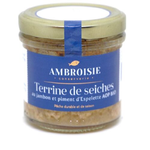 Terrine de Seiche au Jambon et piment d'Espelette Bio