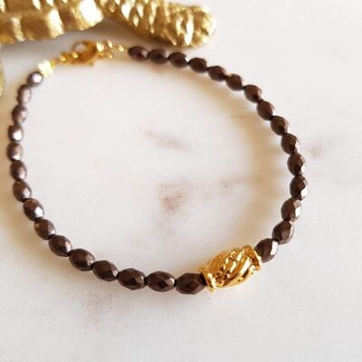 BRACELET LISEA HEMATITE