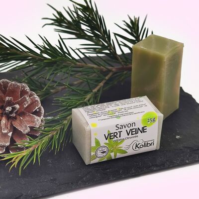 GREEN VEIN Soap - Lemon Verbena - Guest size