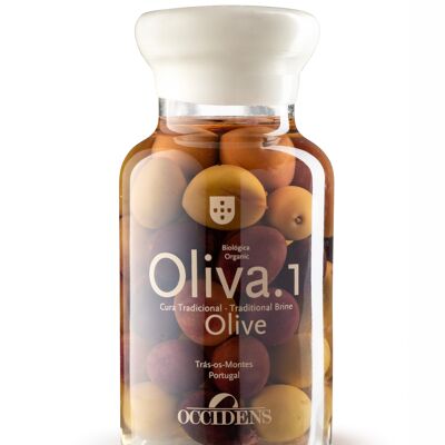Occidens .1 Organic Olives Traditionally Tanned 315 grs.