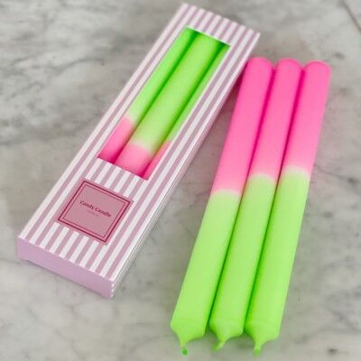 Candy Candle 3er Set WATERMELON