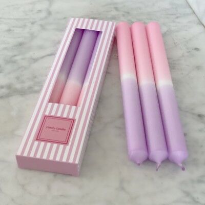 Candy Candle 3er Set MARSHMALLOW