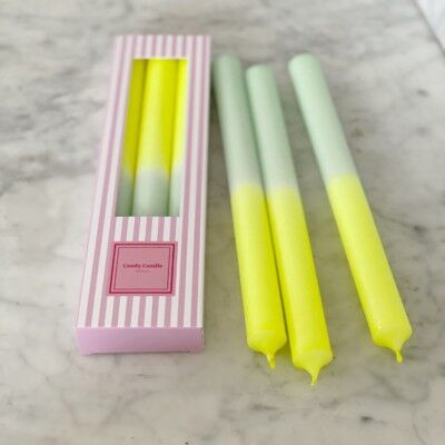 Candy Candle 3er Set MOJITO