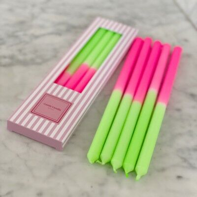 Candy Candle 5er Set Slim WATERMELON