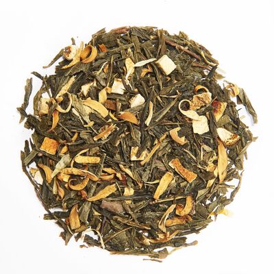 Nr. 102 - Grüner Bio-Tee mit Zitrusfrüchten - Bulk 1 kg