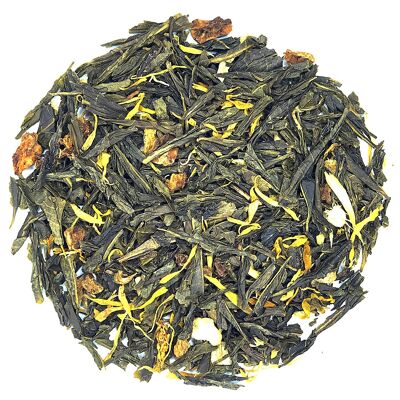 N°113 - TÉ VERDE JENGIBRE-LIMÓN Orgánico - Granel 1 kg