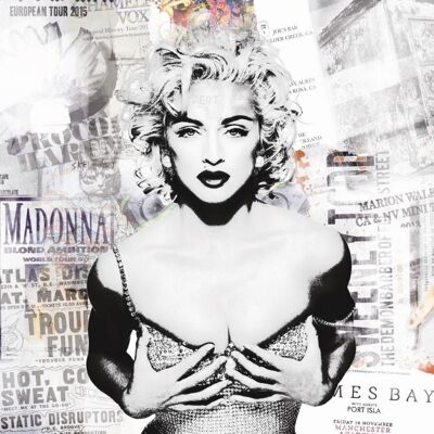 Madonna - Plexiglas Schilderij - 60x60