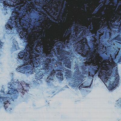Frozen water  - Plexiglas schilderij - 60x90