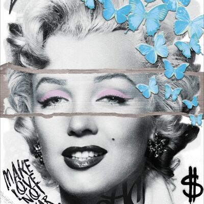 Marilyn - Plexiglas schilderij - 60x90
