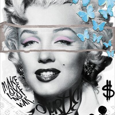 Marilyn - Plexiglas schilderij - 60x90