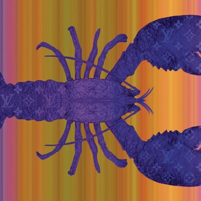 Lobster Louis color - Plexiglas schilderij - 100x150