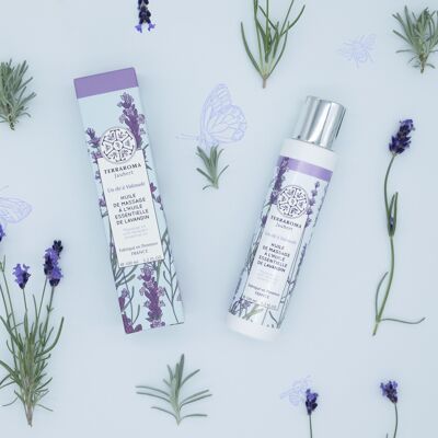 Lavendel-Massageöl, ein Sommer in Valensole
