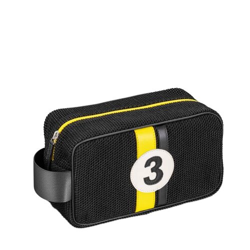 Bobby jaune noir JN3 / Yellow black toiletries JN3