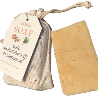 ZOEE Soap with Seabuckthorn and Lemongrass Oil