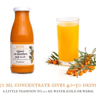 Zoee Organic Sea Buckthorn Concentrate