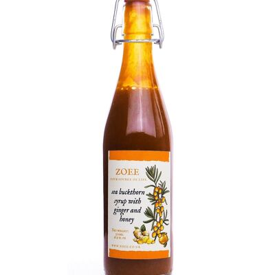 Zoee Sea Buckthorn Syrup with Ginger and Honey
