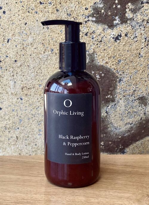 Black Raspberry & Peppercorn Lotion