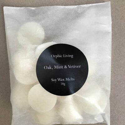 Roble, menta y vetiver - Wax Melts__70g