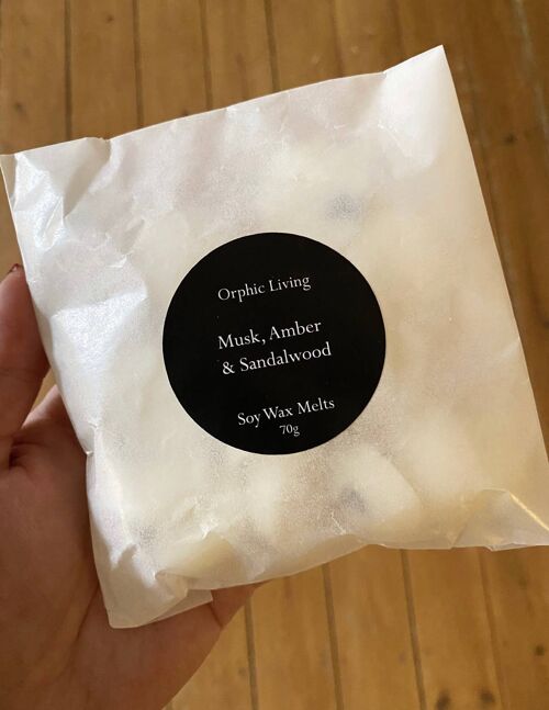 Musk, Amber & Sandalwood - Wax Melts__70g