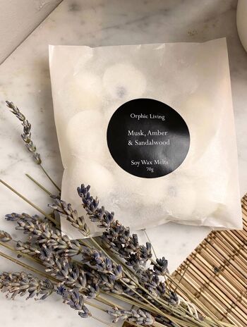 Musc, Ambre & Santal - Wax Melts__70g 3