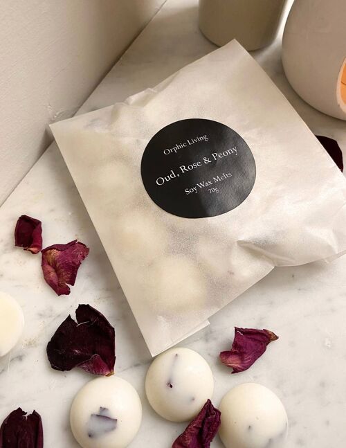 Oud, Rose & Peony - Wax Melts