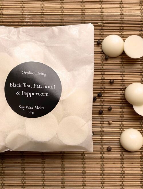 Black Tea, Patchouli & Peppercorn - Wax Melts