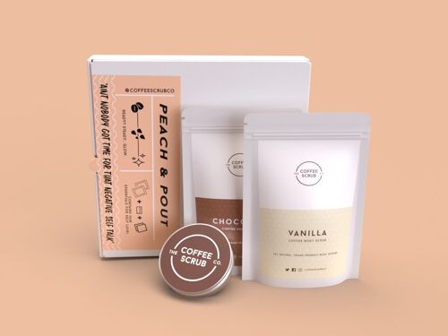 Peach & Pout - Vanilla and Chocolate