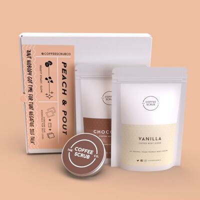 Peach & Pout - Vanilla and Chocolate