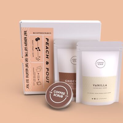Peach & Pout - Vanilla and Chocolate