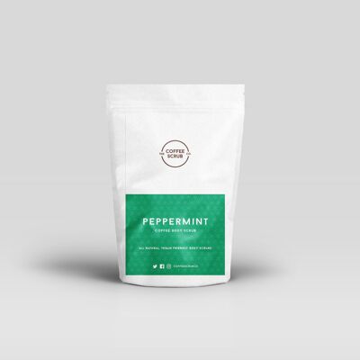 Pfefferminz-Kaffee-Peeling