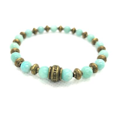 Pulsera chic_amazonita