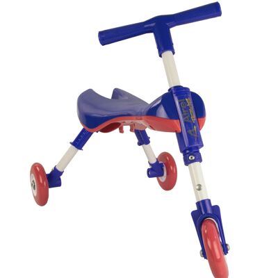 Tricycle Airel Sans Pédales De 1 à 3 Ans Dimensions : 35x56x41,5 cm Couleur Bleu Marine
