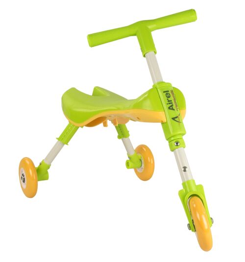 Airel Tricycle Without Pedals From 1 To 3 Years Old Size: 35x56x41,5 cm Colour Green