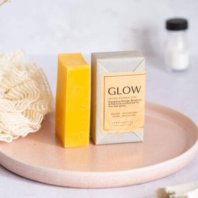 GLOW Nourishing Natural Soap Bar 100g