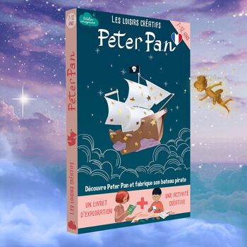 Coffret fabrication mobile bateau pirate pour enfant Peter Pan+ 1 livre - Kit bricolage/activité enfant en français 6