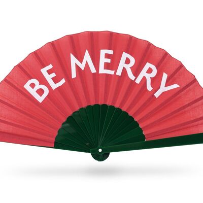 Be Merry Hand-fan