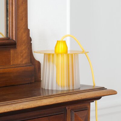 Lampe Amanda - jaune transparent