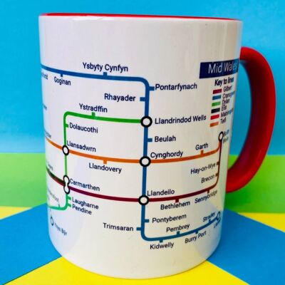 Mid Wales Metro Mug