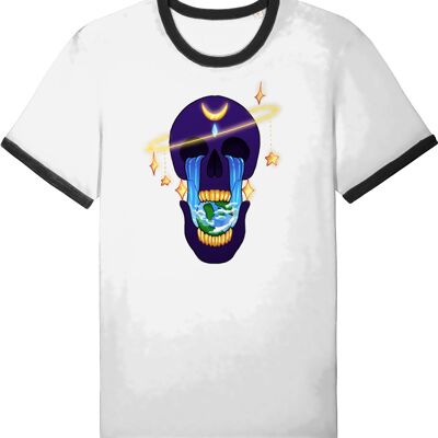Ringer T- Shirt – Skull