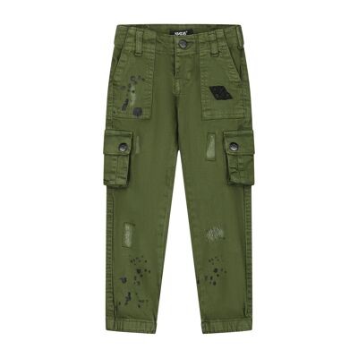 Pantaloni Cargo Sevilla Army Green-Baby