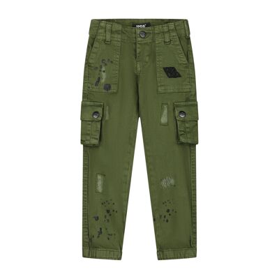 Cargohose Sevilla Army Grün-Kinder