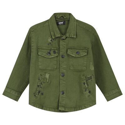 Militairy Jacket Lissabon Army Green-Baby
