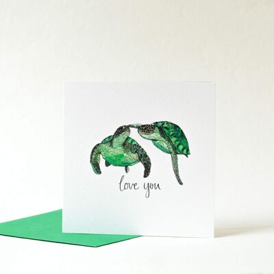Love You Turtles Card