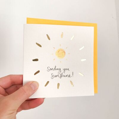 Senden Sie Sunshine Card