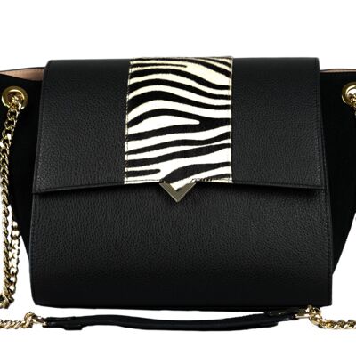 Paris - Black Zebra Flap Base