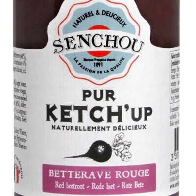 Pur Ketchup Betterave - bouteille verre 360g