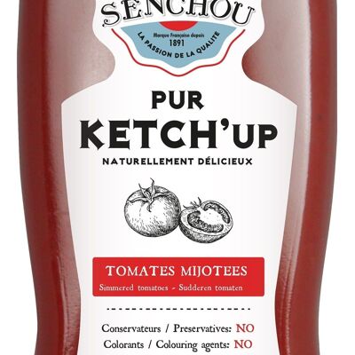 Pur Ketchup Tomate - pot PET squeeze 860g