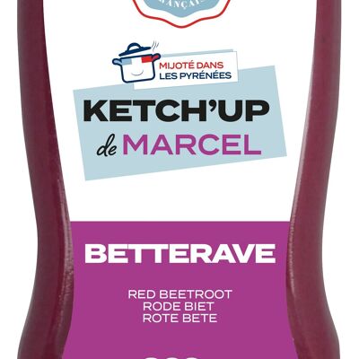 Pur Ketchup Betterave - pot PET squeeze 860g